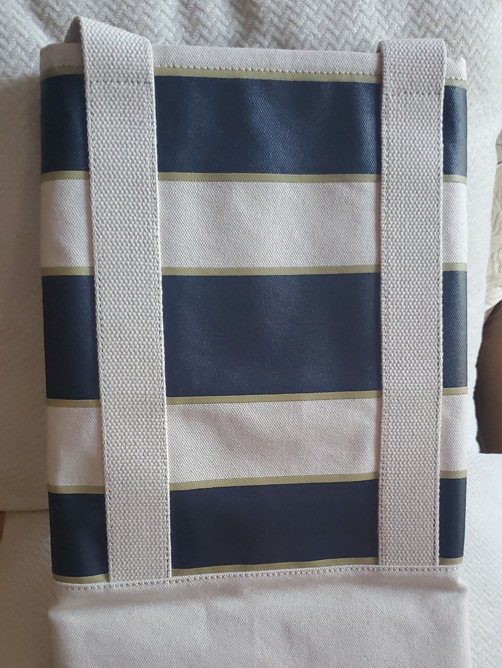 Anthropologie Maeve Striped Canvas Tote - Picture 13 of 16